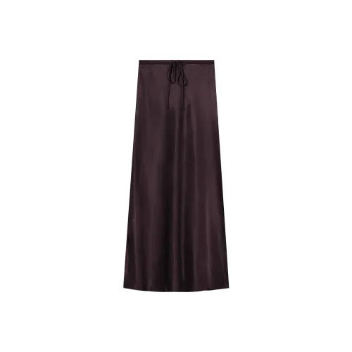 THE SEA LIFE Повседневный Длинный Юбка Женские Juice Красный