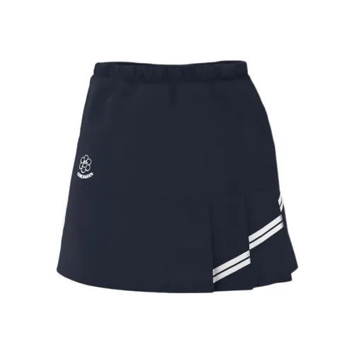 CORALIAN Повседневные короткие юбки Женские Темно-синий