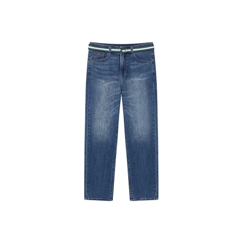 Teenie Weenie Men Темный деним Унисекс Джинсы