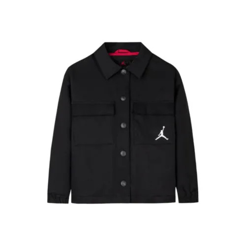 Джордан Куртка FlightAir Черная для детей от 3 до 7 лет