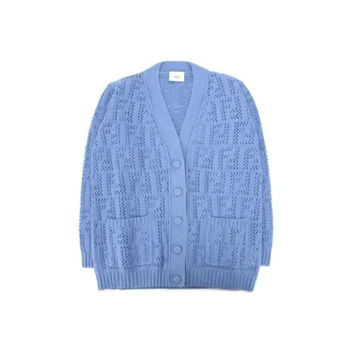 FENDI Синий Kids Свитеры