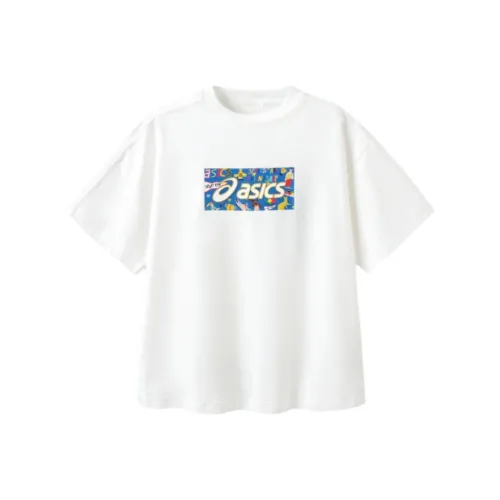 Asics T-Shirt Raw White Teenagers