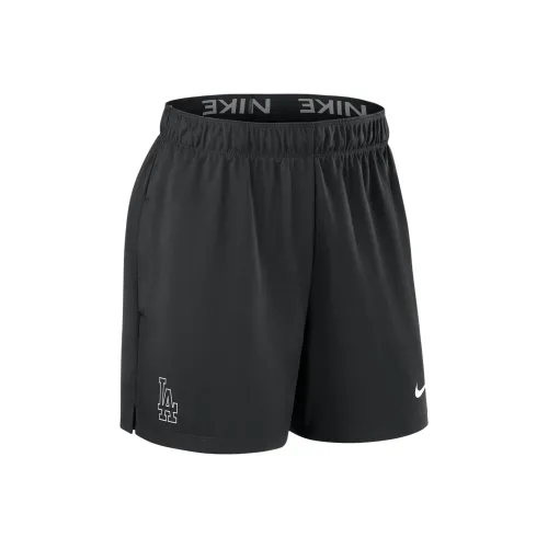 Nike Los Angeles Dodgers Authentic Collection Practice Спортивные шорты Женские Черные