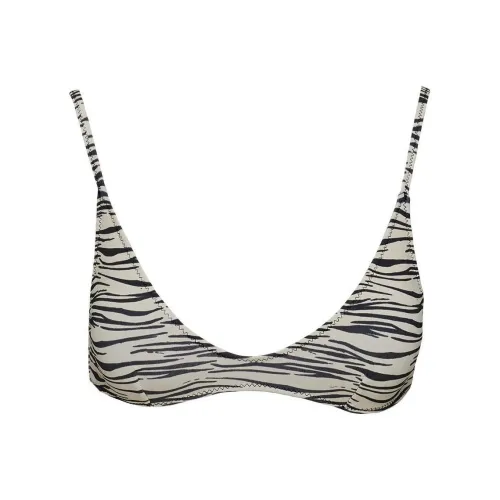PRINCESS POLLY Juliette Бикини Топ Бикини Женские Зебра Зебровый принт