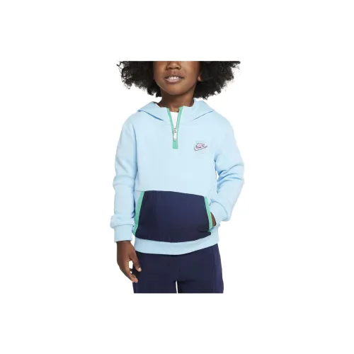 Nike Толстовка Детская одежда Toddler French Terry Толстовка Синий Baby