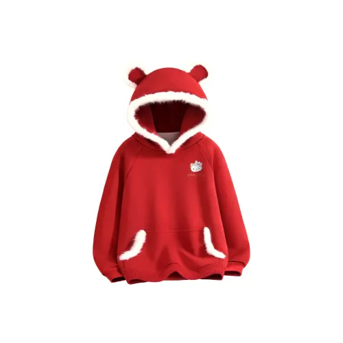 Hello Kitty Толстовка Гранат Красный для детей 3-7 лет