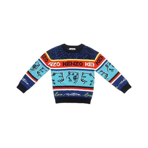 KENZO Синий Kids Свитеры