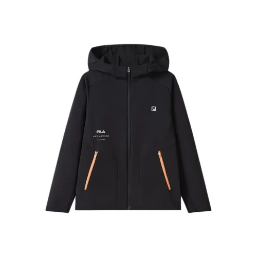 FILA KIDS Куртки и Пальто FW24 Темно-черный Подростки