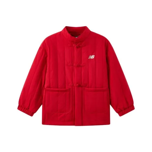 New Balance совместный бренд Хлопковый пуховик INSPIRE THE DREAM Красный для детей 3-7 лет