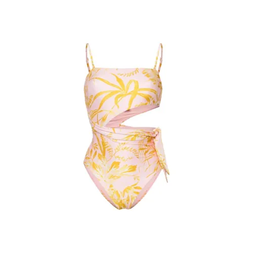 Zimmermann SS24 One-piece Swimsuit Women's Yellow Zimmermann SS24 Одиночный купальник женский желтый