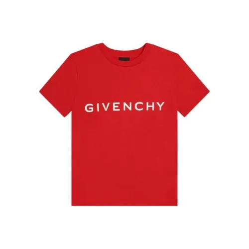 Givenchy T-рубашка Детская одежда SS24 Красная Детская