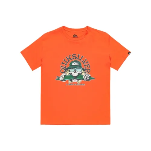 Quiksilver T-рубашка EV Черепа Feast Апельсин Подростки