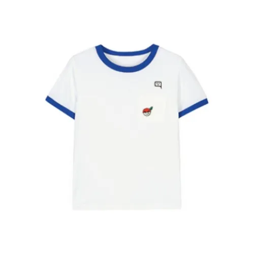 Skechers Hankou No. 2 Factory Joint Series T-рубашка Детская Ярко-белая