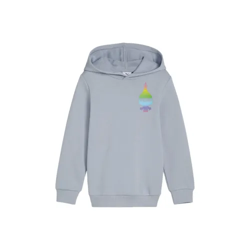 PUMA x TROLLS Толстовка Essentials Better Светло-Серый Детский