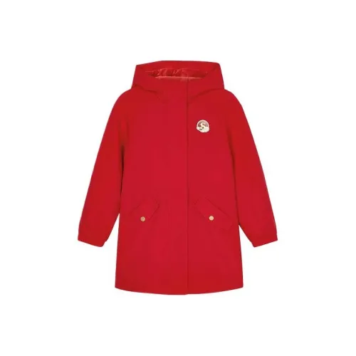 Skechers Kids Куртки и Пальто Гонка Красный Детский