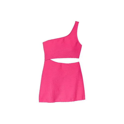 Victoria's Secret Розовый The Cut Out Плавание Платье Розовый Ван-Пис Купальник Женские Розовый