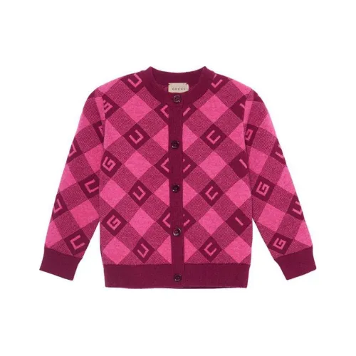 GUCCI Розовый Kids Свитеры