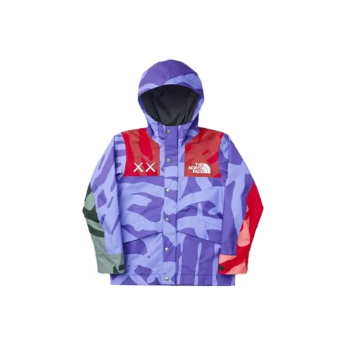 The North Face KAWS Ветровка Камуфляжный фиолетовый Детский