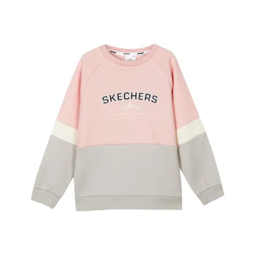 Skechers Stroll Клубничный Кремово-розовый/01UJ Kids Свитшоты