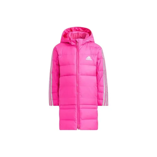 Adidas Пуховик Розовый для детей 3-7 лет