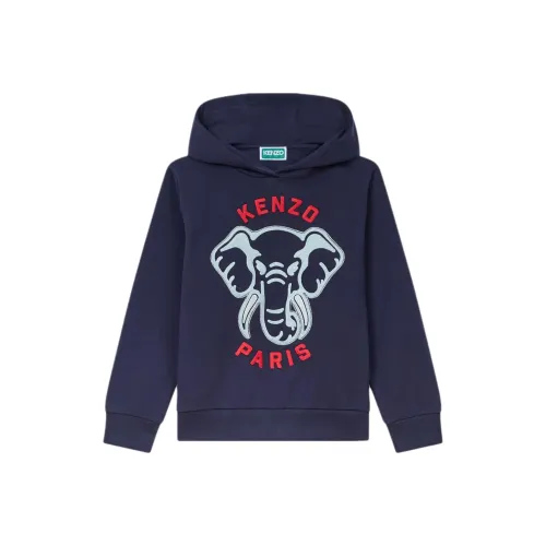 KENZO Морской синий Kids Свитшоты
