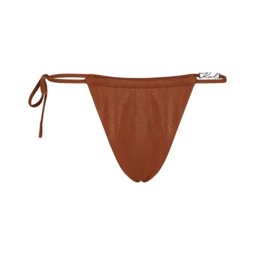 Бикини KARL LAGERFELD Женские Темно-красный