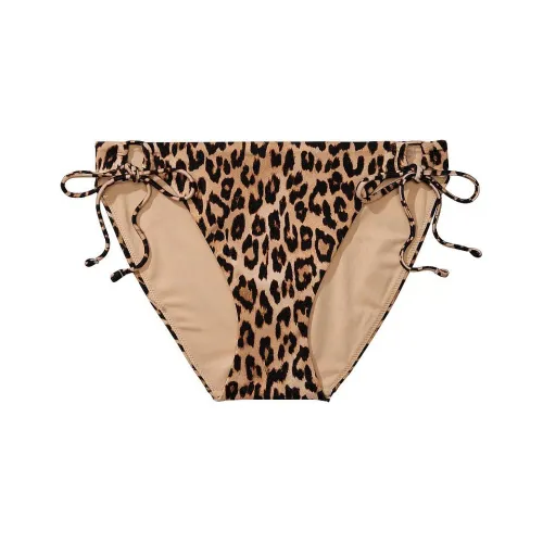 Victoria's Secret Mix Match Боковая сторона Галстук Бикини Низ L Плавки Женские Леопардовый принт