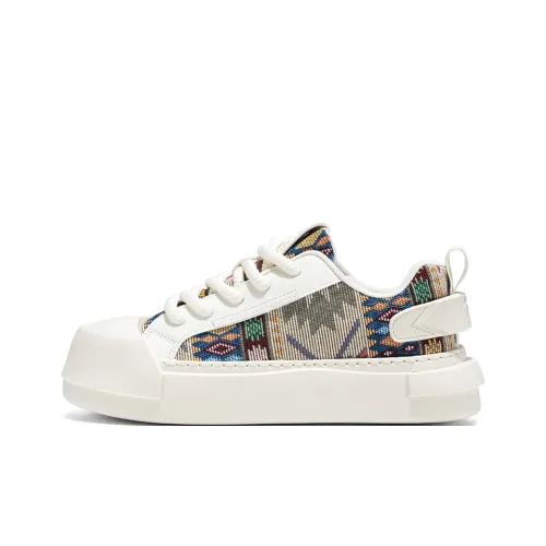 SUPEREDGE Амортизация Устойчивые к воздействию Устойчивые к износу Низкие Кроссовки для скейтбординга Мужские Белые