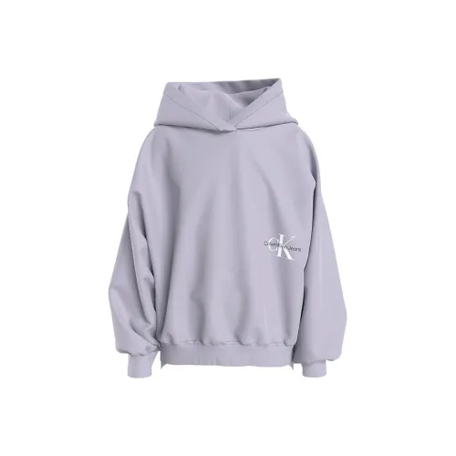 CK Calvin Klein Детская одежда 8 16 Relaxed Логотип Толстовка Свитшот Детский Фиолетовый
