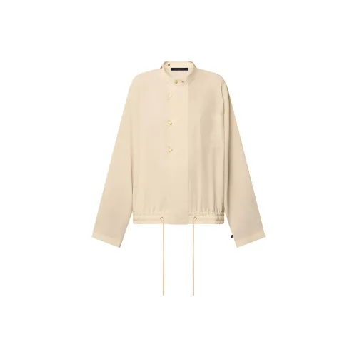 LOUIS VUITTON Рубашка Женская Бежевая