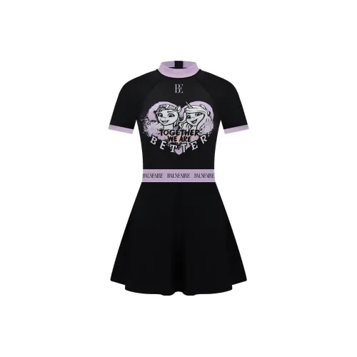 BALNEAIRE Enchanting Черный/Фиолетовый Многоцветный Женские Ван-Пис Купальники