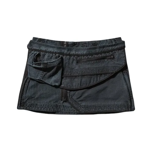 HYEIN SEO Повседневные короткие юбки женские серые