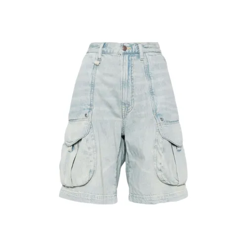 R13 SS24 Джинсовые шорты Женские Blue