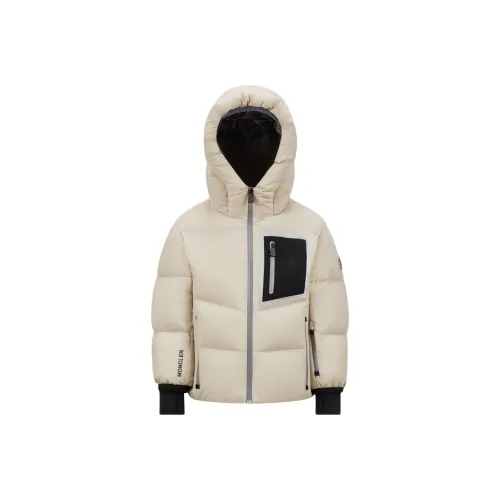 Moncler Grenoble Пуховик Светло-янтарный для детей 3-7 лет