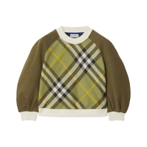 Burberry Хаки Kids Свитшоты