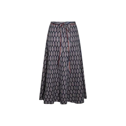 ETRO Синие Женские Повседневные Длинные Юбки