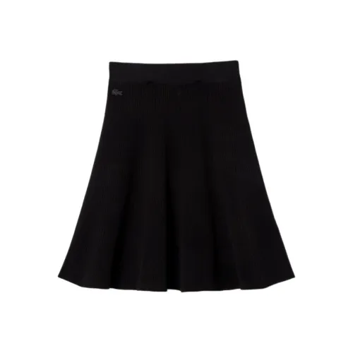 LACOSTE Collaboration Повседневные Короткие Юбки Женские Черные