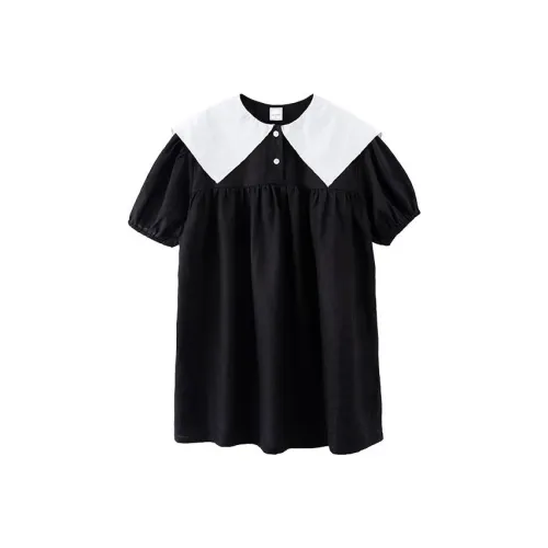 EN HENN Детское платье летнее черное