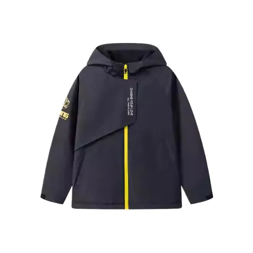 361°KIDS Куртка Rain Screen Series SS25 Черная Подростки