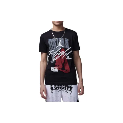 Джордан FadeawayFlight T-Shirt Черный Детский