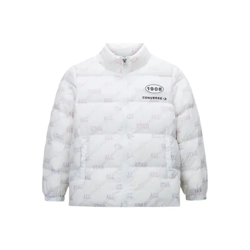 Конверс Пуховик All Star Классический стиль Белый Дети Возраст 3-7 лет
