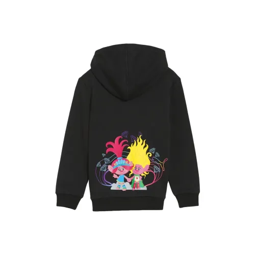 PUMA x TROLLS Толстовка Детская Черная