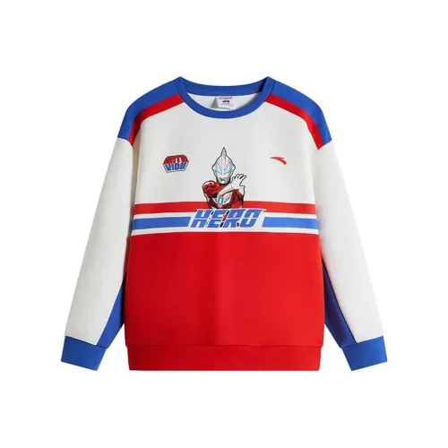 Antakids x Ultraman Совместное издание Толстовка Willow CATKIN Белый Дети Возраст 3-7 лет