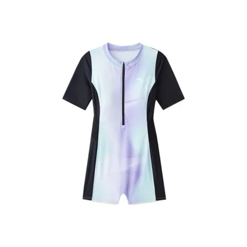 ANTA One Piece Купальник Женский Фиолетовый Светлый