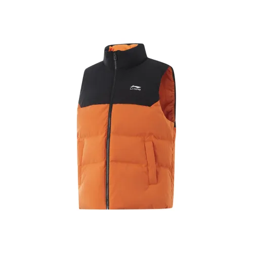 LINING YOUNG Пуховый жилет Sports Life Collection Жженый оранжевый