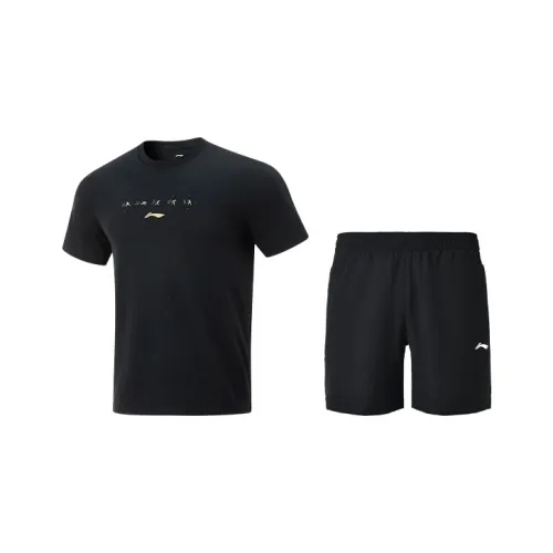 LINING Повседневная спортивная одежда Унисекс Черный