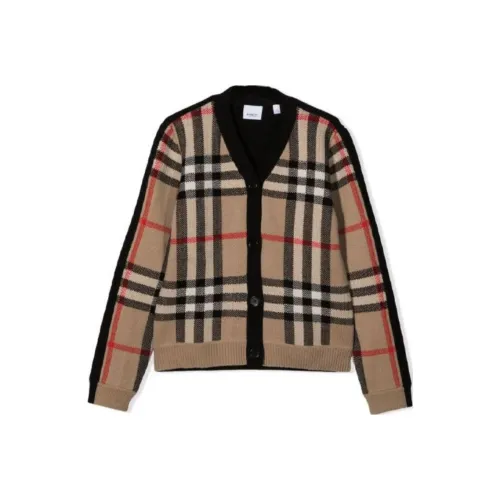 Burberry Свитер Архивный Бежевый Детский