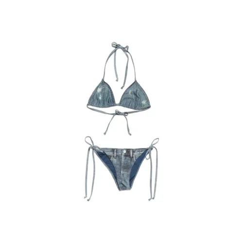 Acne Studios SS24 Бикини Женские Blue