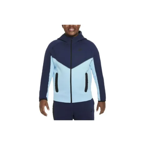Nike Sportswear Tech Fleece Толстовка Детская Морской Синий