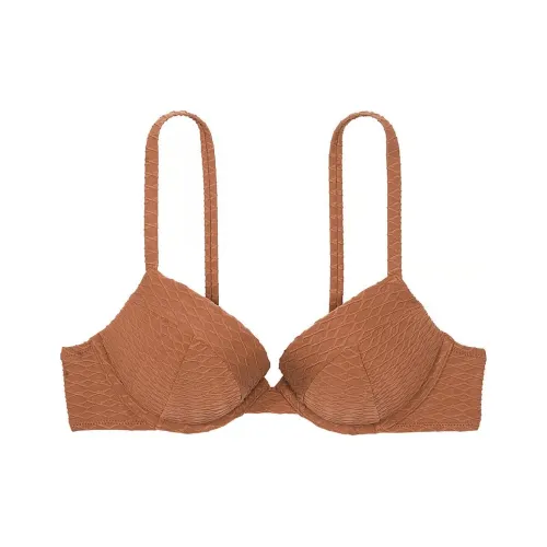 Victoria's Secret Розовый Mix Match Сексуальный Tee PUSH Вверх Бикини Топ C Бикини Женские Карамель